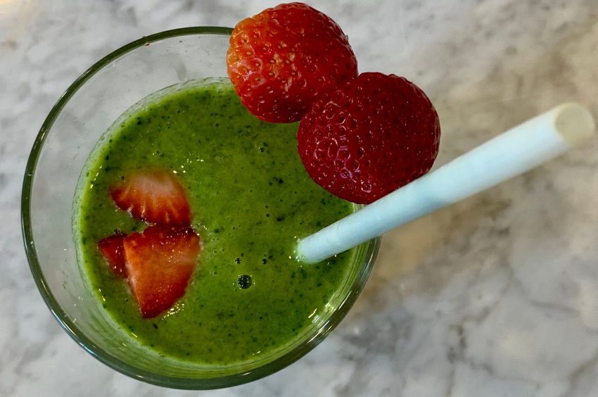 Big Green Monster Kale Smoothie