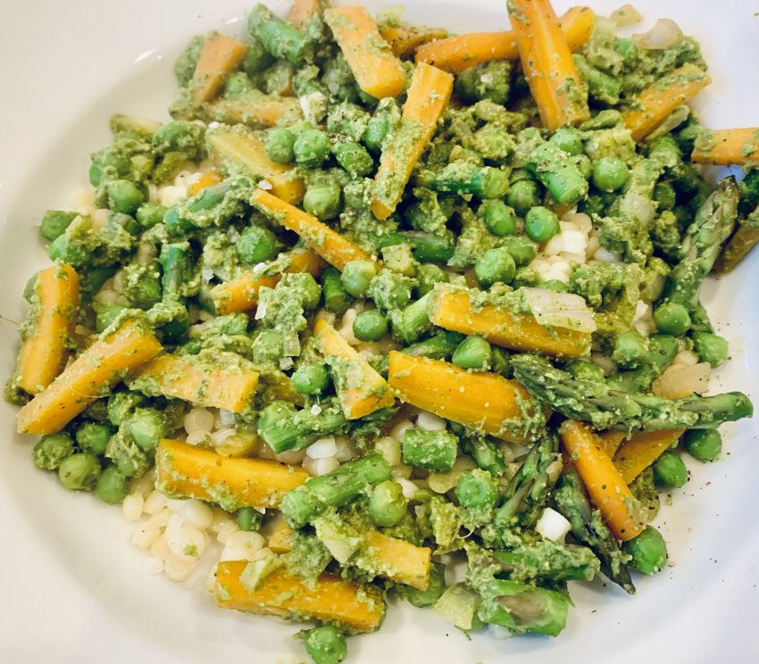 Fava Leaf Pesto