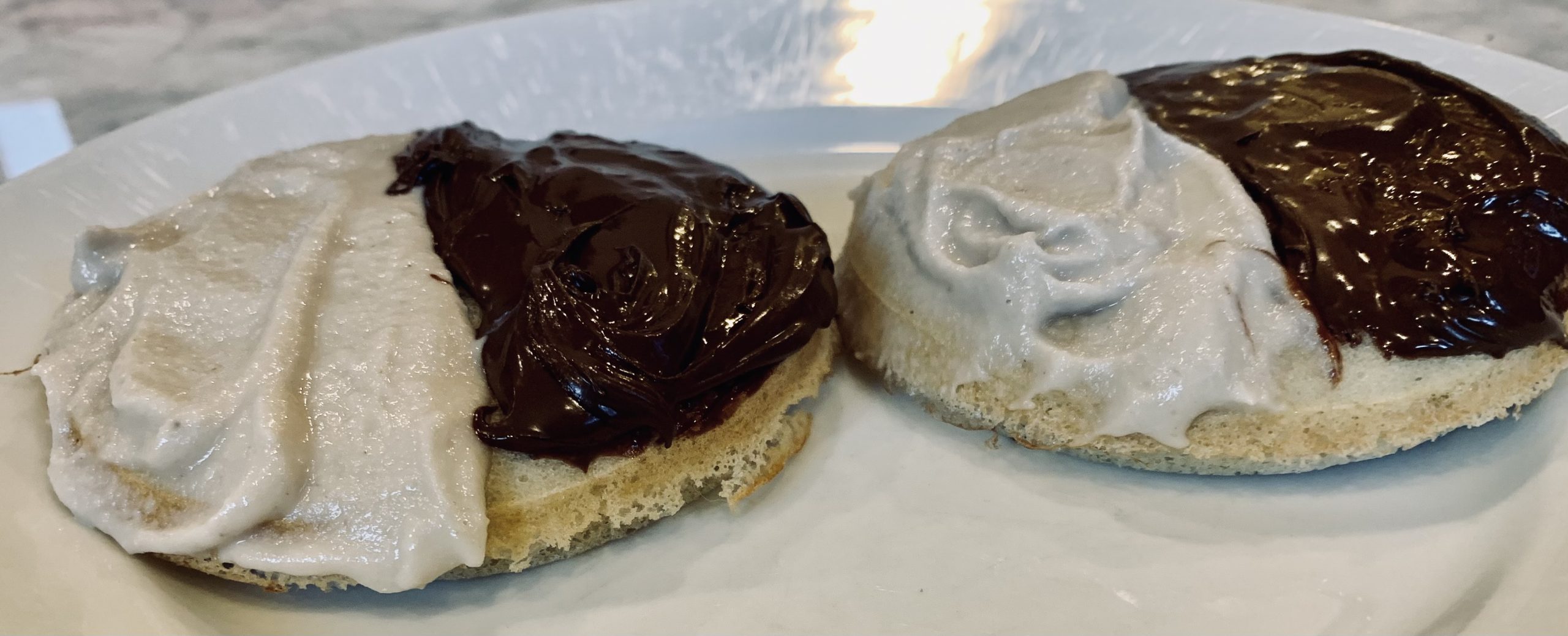 Black and White Pancakes