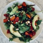 Strawberry Mint Basil Cucumber Salad