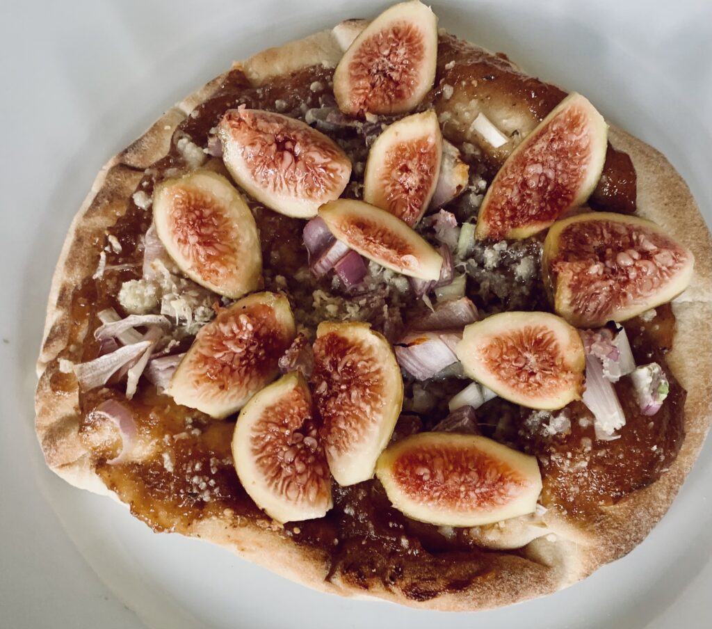 Rosemary Thyme Fig Jam Flatbread