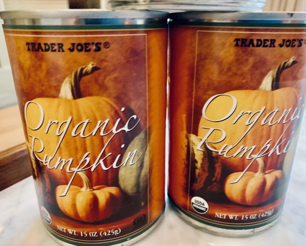 Canned pumpkin