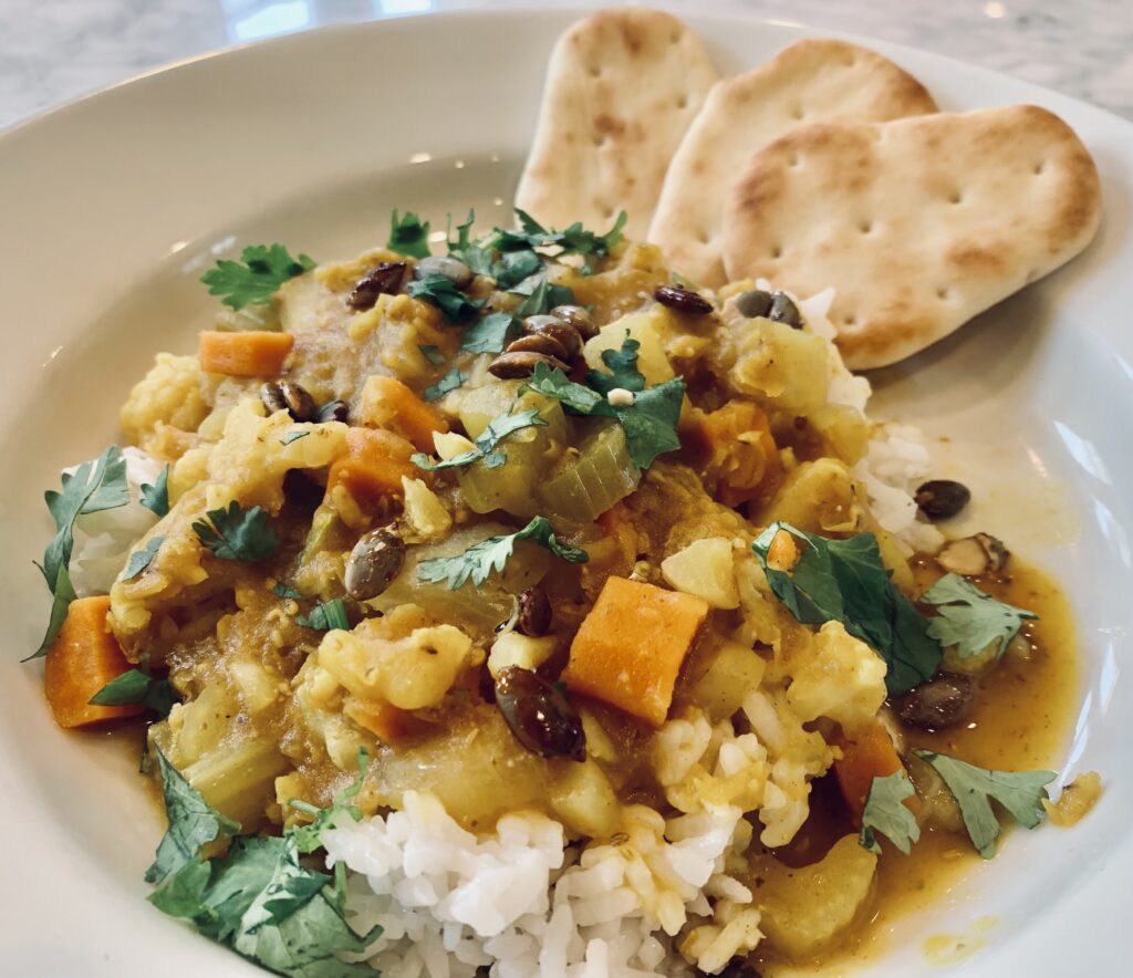 Curried Pumpkin Dal