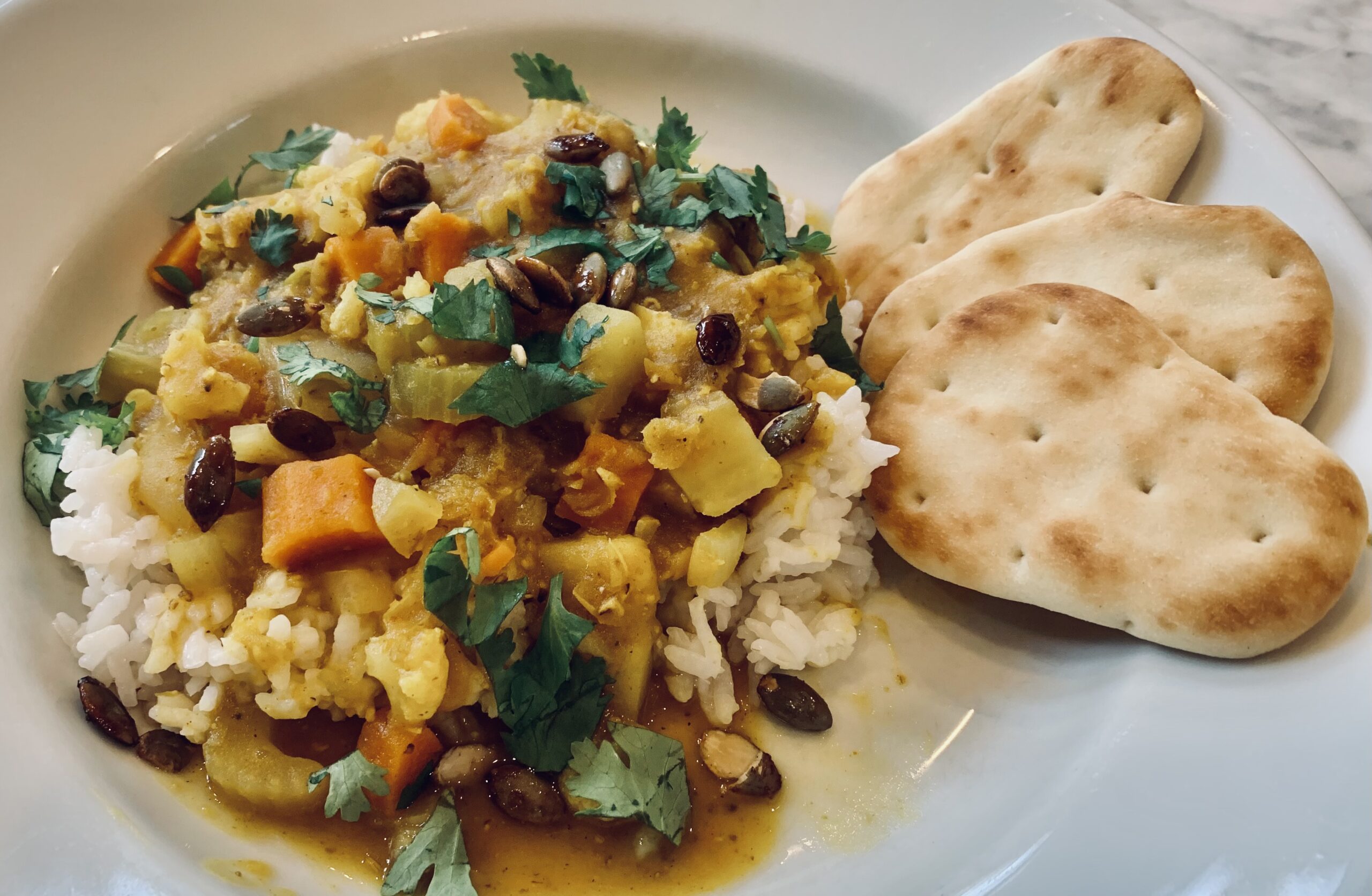 Curried Pumpkin Dal