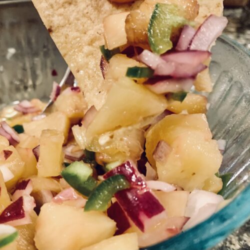 Smoked Pineapple Salsa