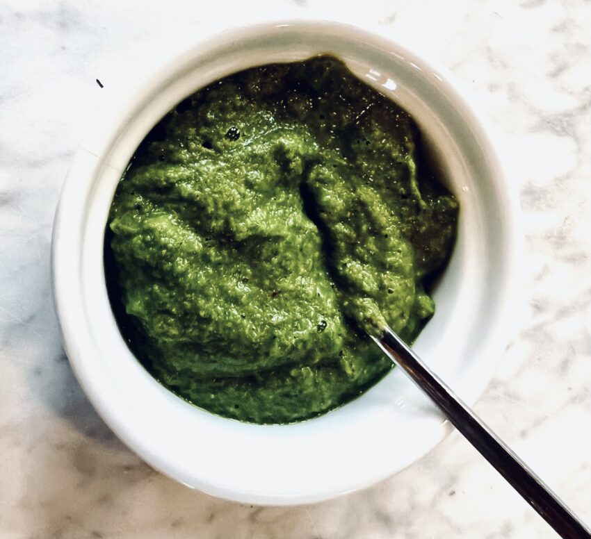 Dill Mint Pea Pesto