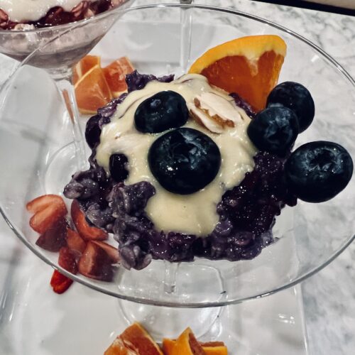 Blueberry Orange Cream Overnight Oats