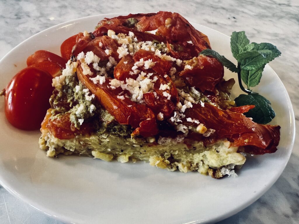 Vegan Tomato Pie