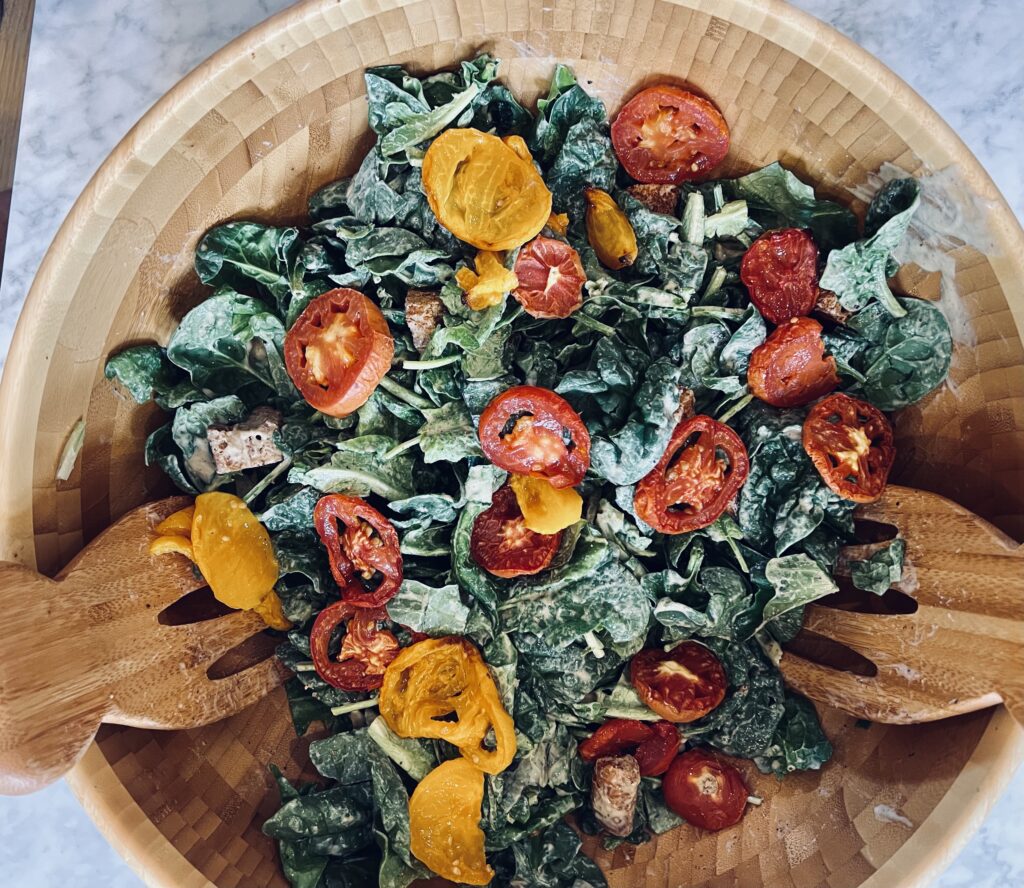 Vegan Caesar Salad