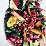 Plum & Summer Vegetable Bulgur Salad